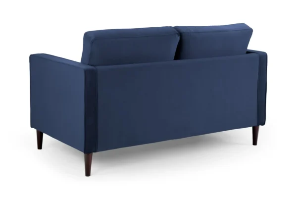 Scott Velvet 2 Seater - Blue - Image 2