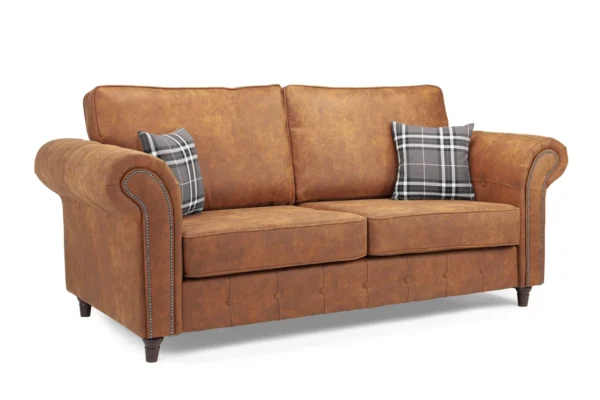 Oakland 3 Seater Sofa - Tan