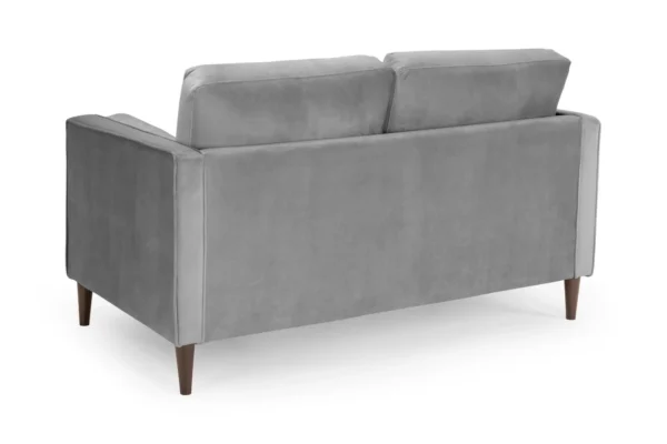Scott Velvet 2 Seater - Grey - Image 2