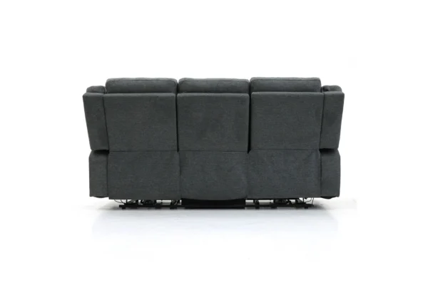Alva Electric Recliner 3 Seater - Graphite - Image 2
