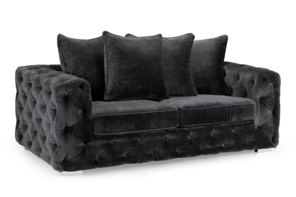 Ankara 3 Seater - Slate Black