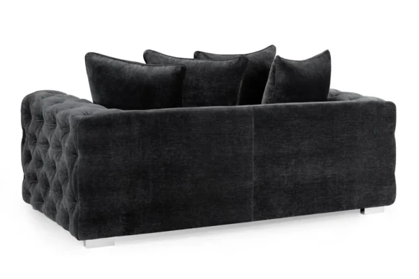 Ankara 3 Seater - Slate Black - Image 2