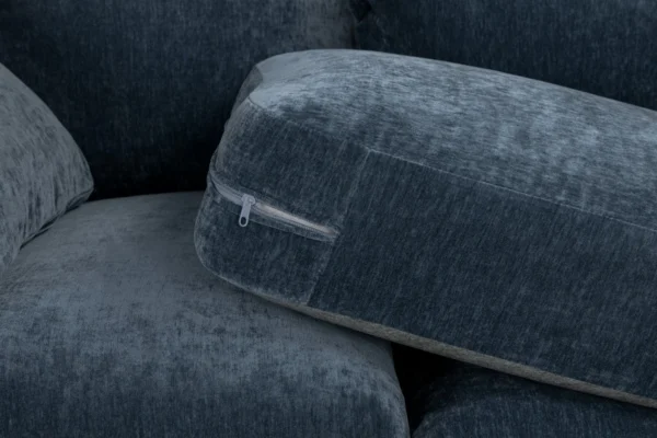 Colbee Blue Large Corner Sofa - Image 5
