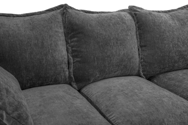 Colbee Grey Large Corner Sofa - Image 3
