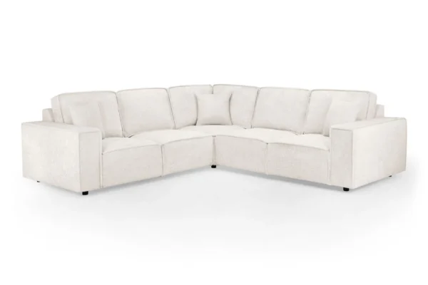 Mary Cream Large Corner Sofa