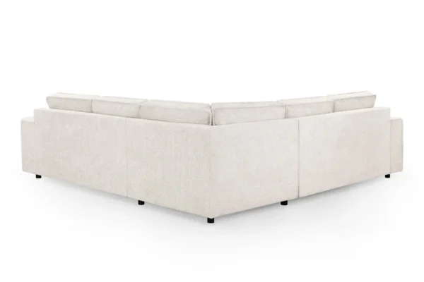 Mary Cream Large Corner Sofa - Image 2