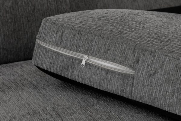 Naples Grey Large Corner Sofa - Image 6