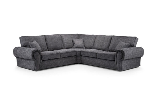 Wilcot Grey Large Corner Sofa