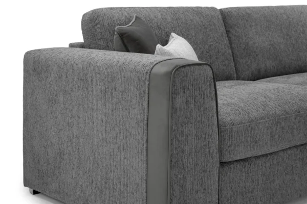 Naples 3 Seater - Grey - Image 3