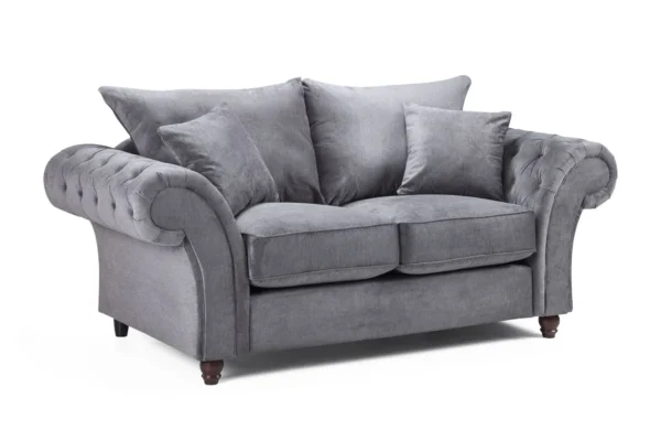 Windsor Fullback 2 Seater - Grey
