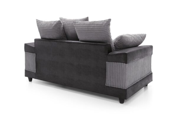 Dino 2 Seater - Blk/Gry - Image 2