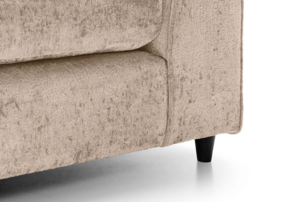 Dylan Crushed Velvet 2 Seater - Cream - Image 8
