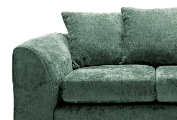 Dylan Crushed Velvet 2 Seater - Green - Image 6
