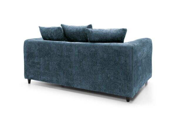 Dylan Crushed Velvet 2 Seater - Dark Blue - Image 2