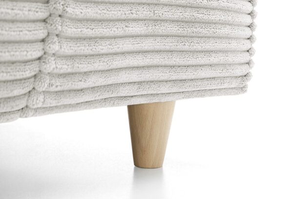 Dylan Jumbo Cord 2 Seater - White - Image 7