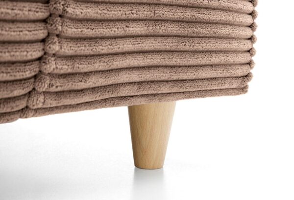 Dylan Jumbo Cord 3 Seater - Brown - Image 8